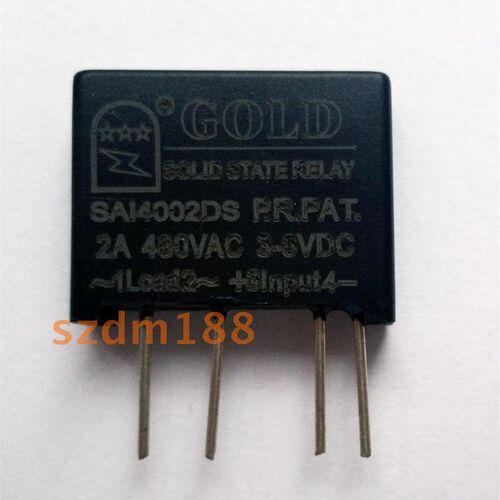 全新正品固特GOLD小型PCB固态继电器SAI4002D直流控交流SAI4002DS