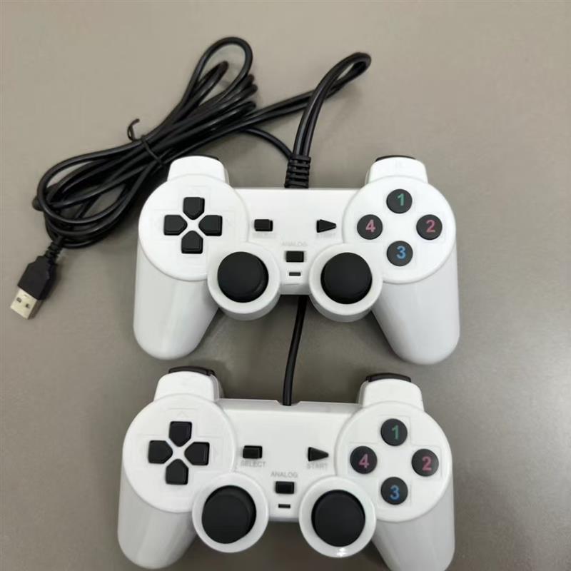 新潘多拉摇杆街机游戏机无线双人2.4G游戏手柄USB有线手柄一拖二