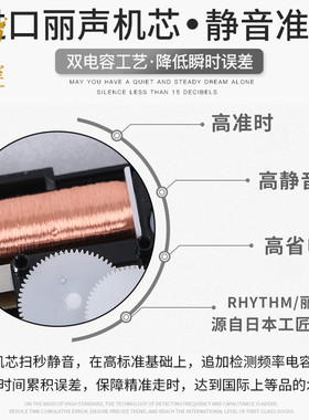 樽室钟表挂钟客厅纯铜静音欧式复古奢华挂表皇家别墅大号品牌时钟