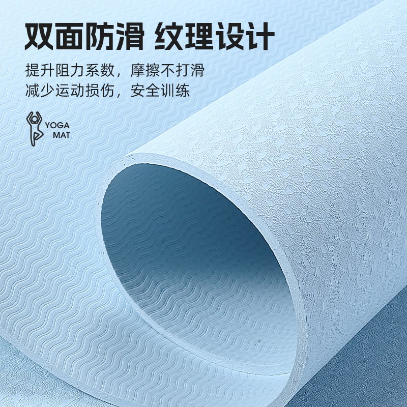 西骑者室内骑行台训练垫子减震隔音垫防滑地垫家用运动瑜珈健身垫图片