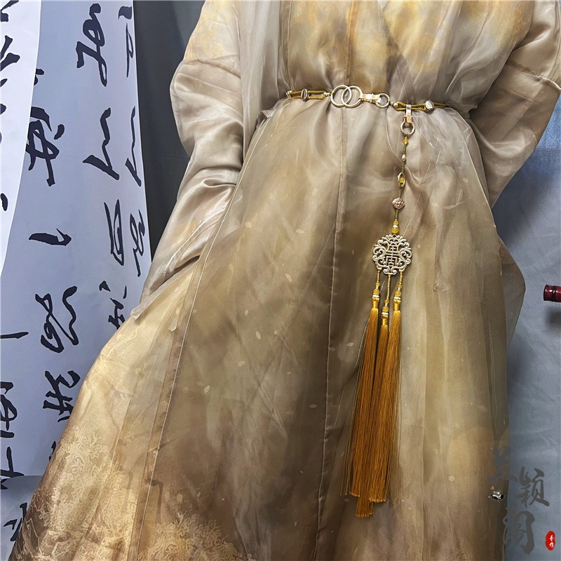 原创汉服宫绦腰绳腰封道袍系带古风装饰腰带腰佩明制宋制男女腰链