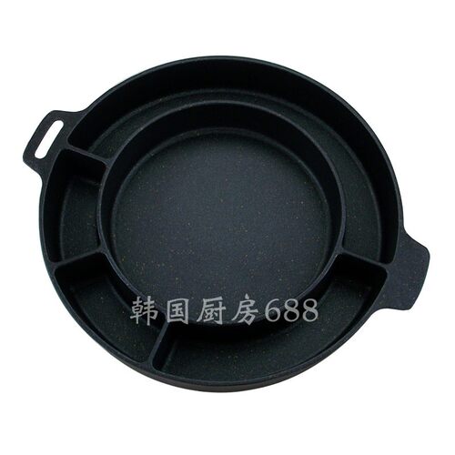 韩国明火猪排锅芝士排骨铝合金奶酪炒饭锅鸡蛋糕烤盘不粘煎锅包邮
