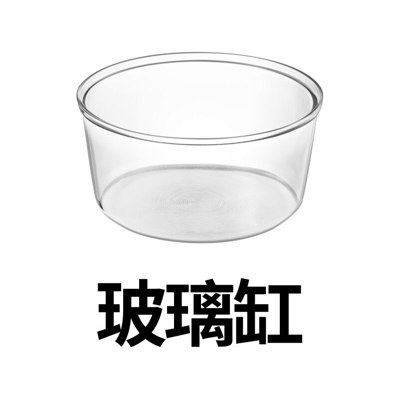 乐千居空气炸锅光波炉热气炉正品配件12L升安全耐高温玻璃缸