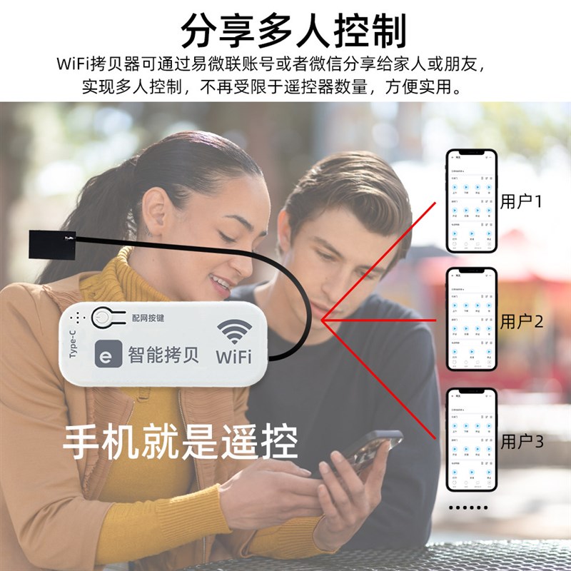 手机远程开门易微联APP卷帘门电动门多人控制定时开关门Siri语音