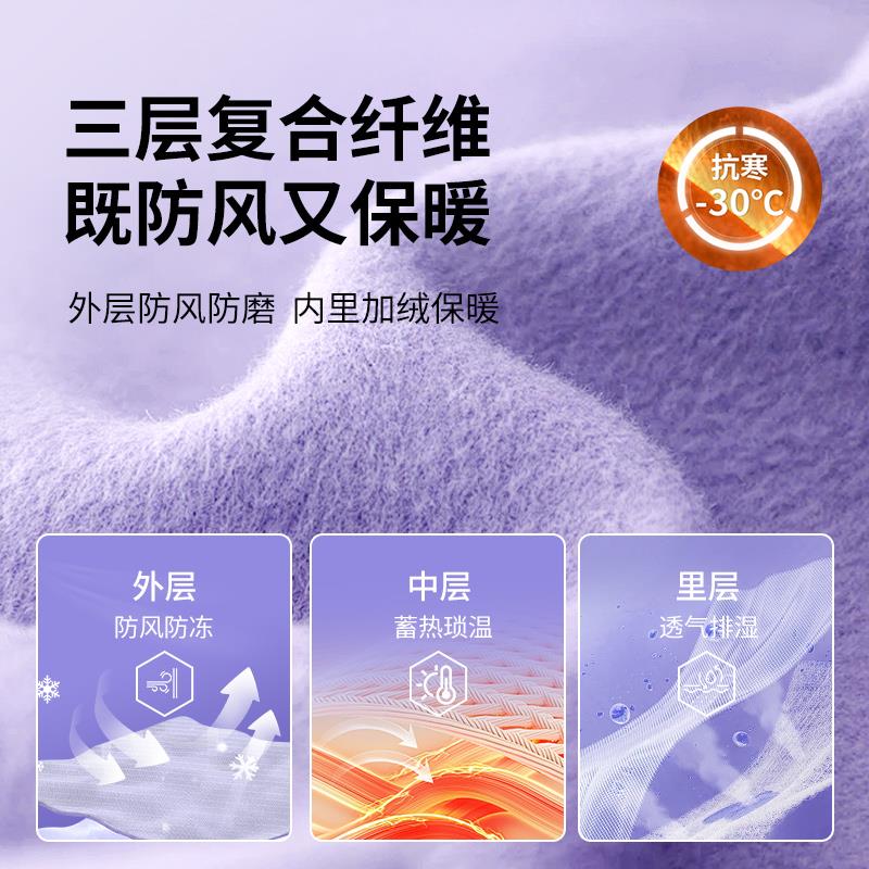 FYOUGA斐佑滑雪护脸面罩冬季保暖防风防寒男女加厚一体头套护具
