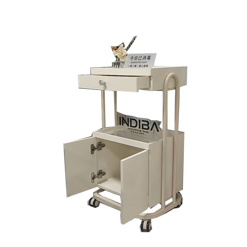 美容院专用小推车皮肤管理移动理髲店手推车置物架高级仪器工具车