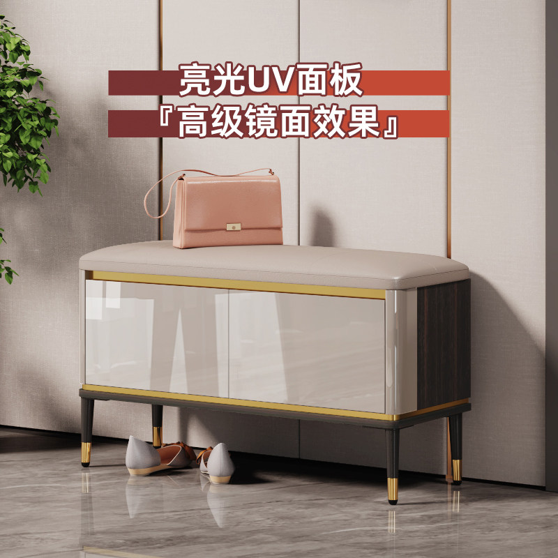 扬盈轻奢2022年新款换鞋凳家用门口入户收纳鞋柜一体坐凳储物鞋架