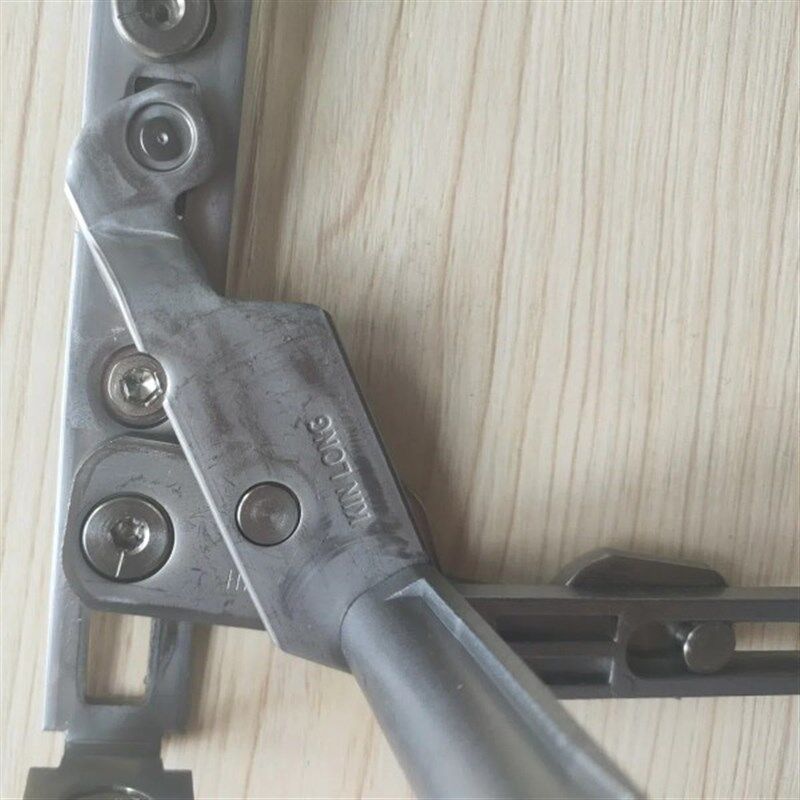 坚朗断桥铝隐藏式内开内倒上下铰链不锈钢上下合页带内倒隐形铰链