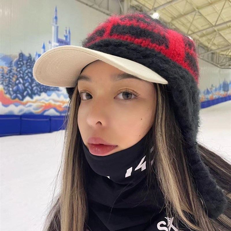狍子推荐专业滑雪面罩滑雪护脸v脸显瘦速干保暖防风加绒透气护脸