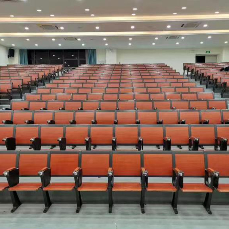阶梯教室排椅课桌椅报告厅座椅会议室礼堂椅大学教室多媒体连排椅