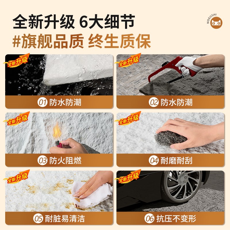 pu石皮文化石pu仿石材文化石外墙砖背景墙外墙装饰板饰面板蘑菇石