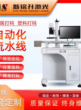 光钎激光打标机 IC自动化镭雕机 CCD视觉定位激光雕刻机 深圳厂家