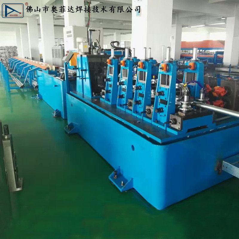广东制造厂家高端钛管制管机智能石油化工业管焊管机内整平数控切