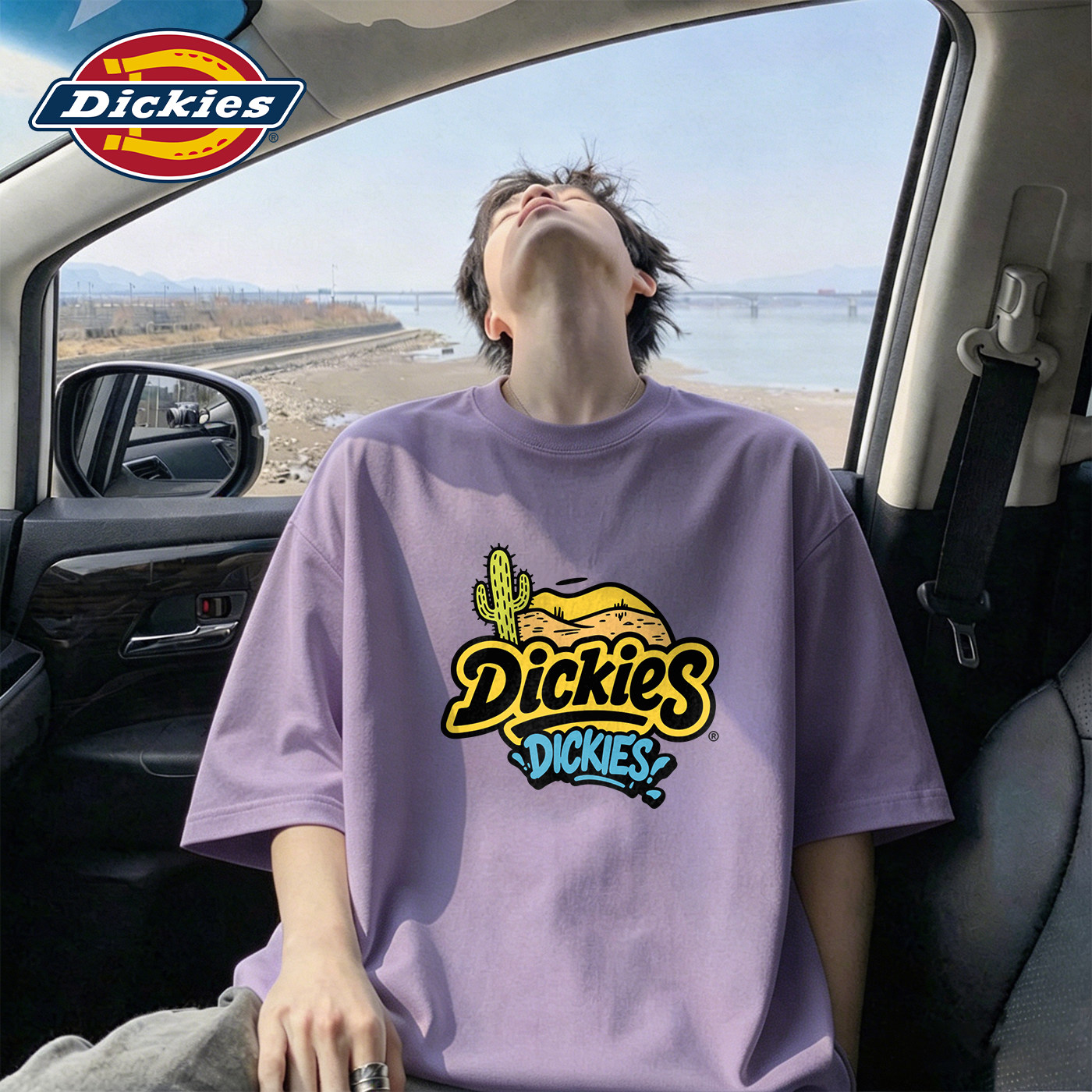 【100%纯棉】dickies潮牌短袖男