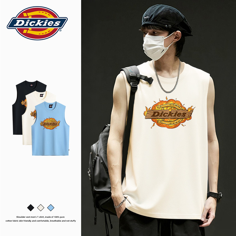 【官方正品】Dickies纯棉背心男