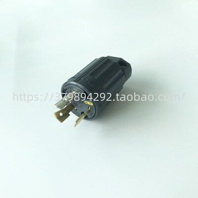 AMERICAN DENKI美国电机工业插头3222N-L6三极电源插头20A 250V