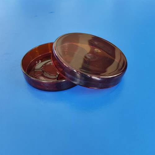 实验室棕色玻璃培养皿避光器皿60mm75mm90mm100mm120mm150mm