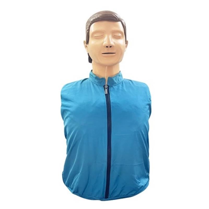 全身心肺复苏模拟人半身数码控制器cpr人工呼吸心脏复苏模型假人
