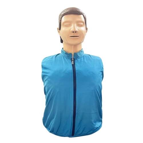 全身心肺复苏模拟人半身数码控制器cpr人工呼吸心脏复苏模型假人