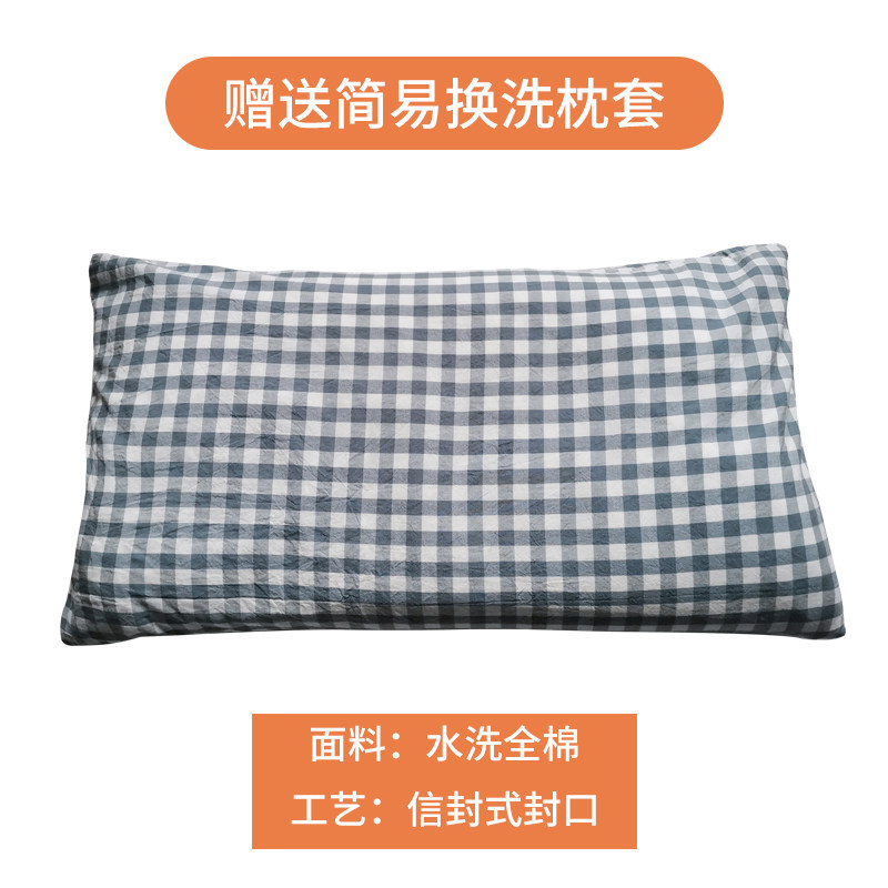 儿童枕头小孩荞麦枕头纯荞麦皮壳低枕青少年颈椎护颈偏头小枕头
