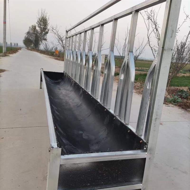翻转羊槽旋转定位羊颈夹羊槽子全套吃草吃料羊槽羊食槽全新输养殖
