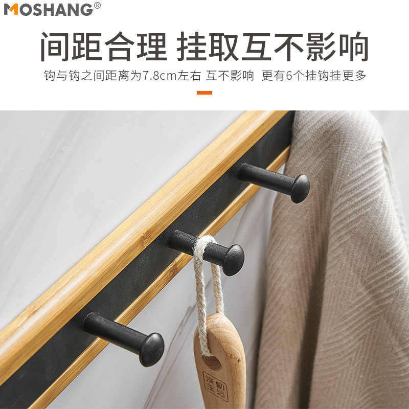 门后挂钩挂衣架衣服挂架门上卧室免钉门背式无痕壁挂置物架衣帽钩