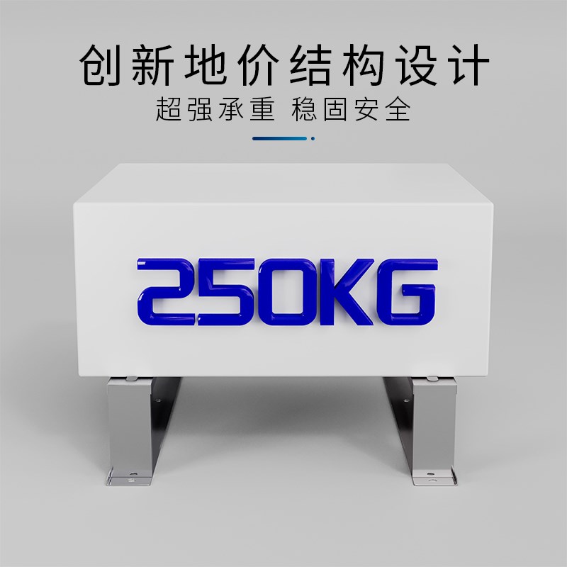 304不锈钢空调支架加厚外机落地支架垫高底座1-5P空调支架地架