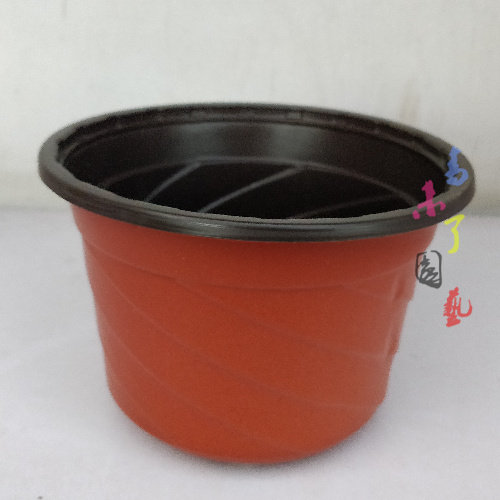 塑料加厚双色营养钵育苗苗圃专用耐用整包邮简易特大花盆厂家直销