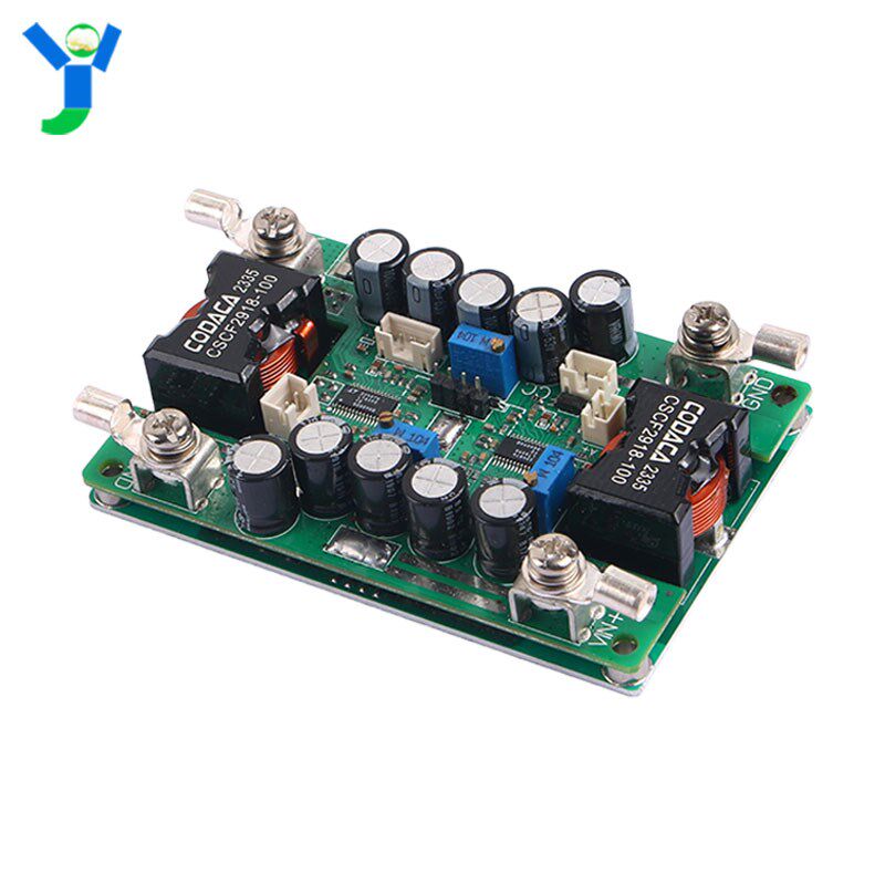 12V24V48V大功率自动升降压电源模块可调恒压恒流房车车载充电板