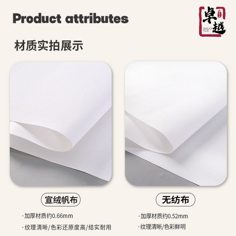 工笔画全家福背景布古风中国风拍照摄影影楼新中式婚纱儿童背景墙