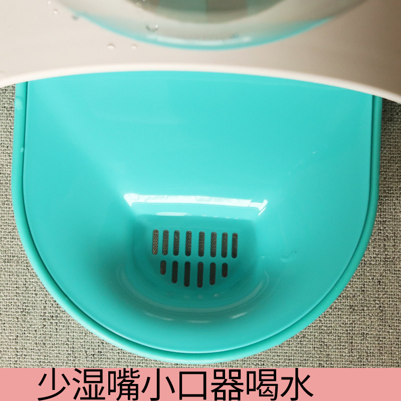宠物兔子饮水器大容量小宠舔水式水杯用品自动续水防湿嘴泡泡水壶