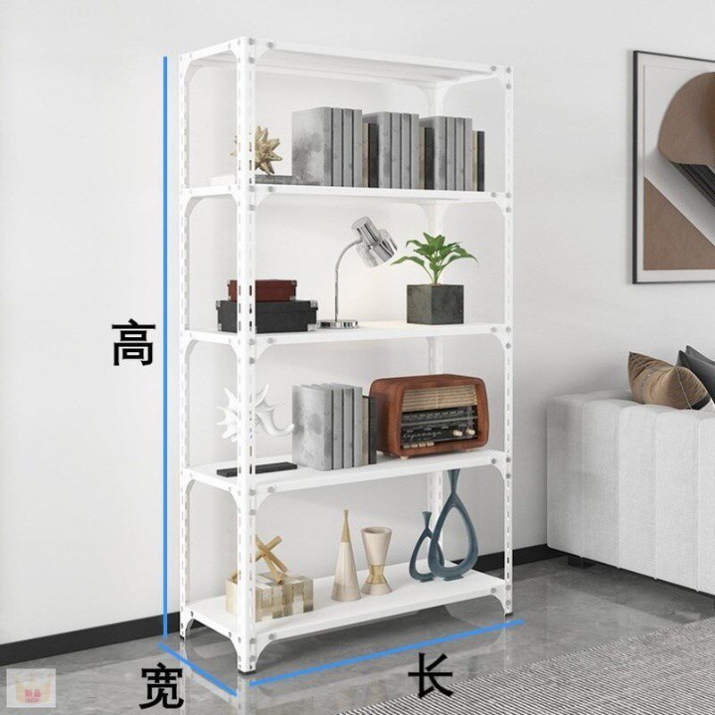 货架自己组装三角钢铁架家用置物架多层承重储物架快递层板房间