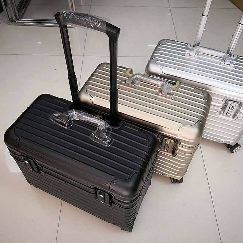 铝框拉杆箱小清新登机箱18寸 子母摄影箱20旅行箱网红行李箱ins女