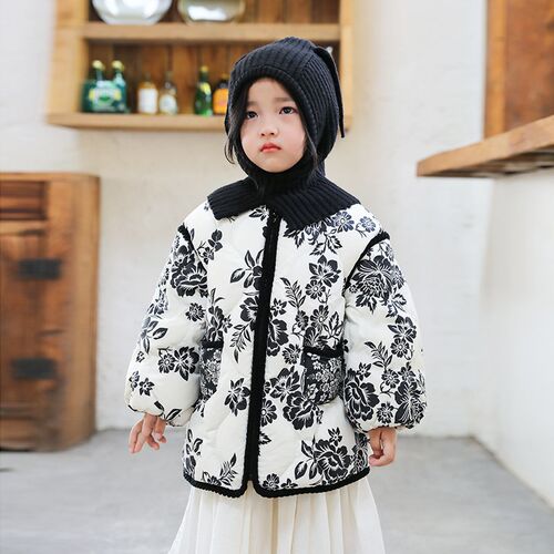 宝宝羽绒服中长款2024冬季新款儿童羽绒服女童中小童装[送帽子]