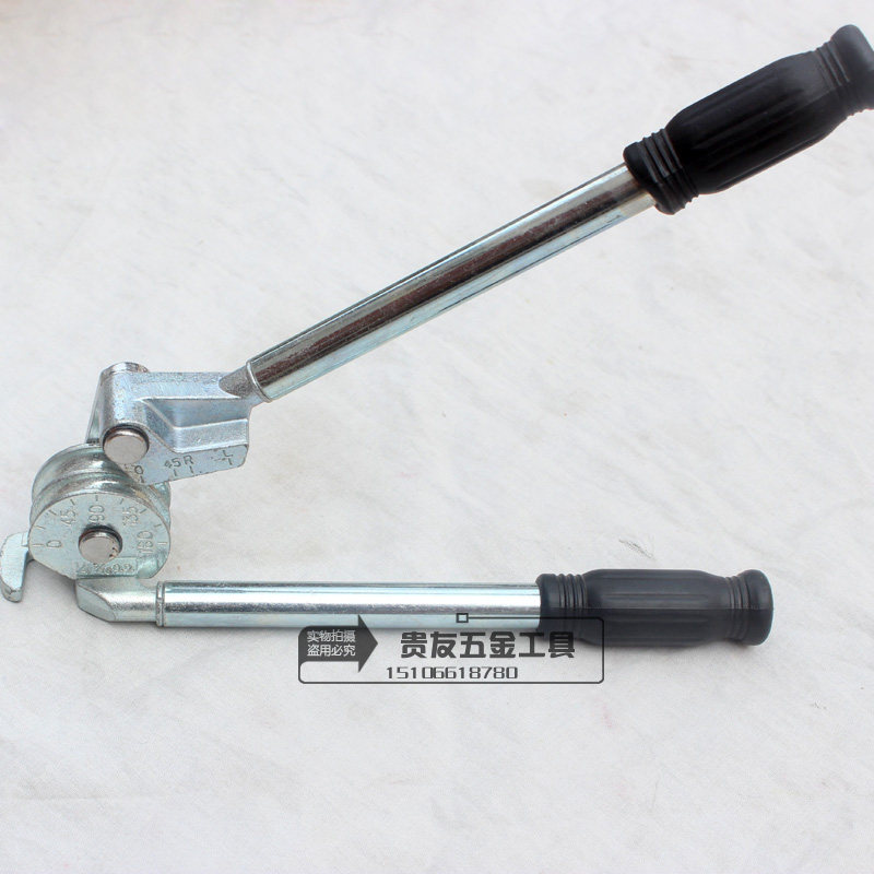 手动弯管器包邮空调维修铜管铝管弯管机180度弯管6810mm管道工具