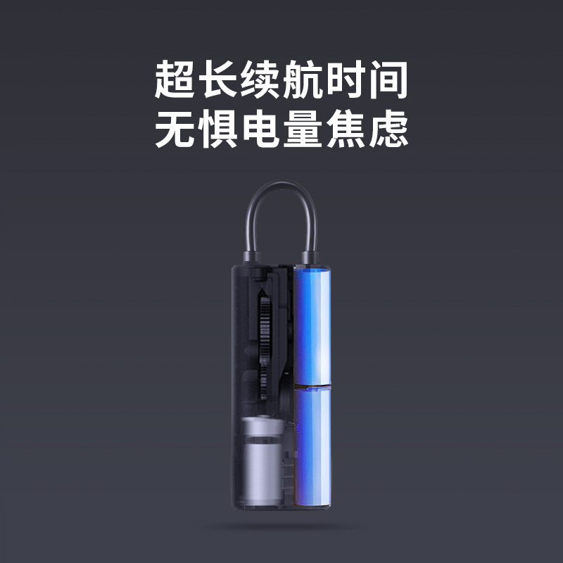 [新品]70迈车载充气泵汽车便携式车用小型轮胎无线手持电动打气泵