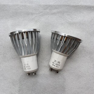 gu10 led灯泡三色变光双色无频闪宽电压110v220v家用射灯无主灯光