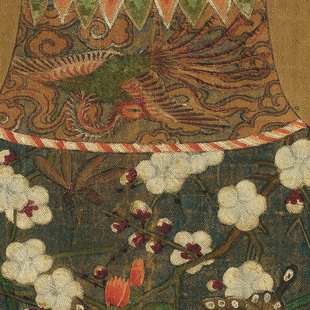 元陈琳葫芦花瓶图高清艺术微喷复制国画玄关客厅卧室书房卷轴挂画