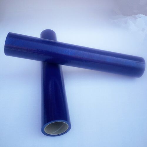pe保护膜蓝色 金属保护膜 家具不锈钢保护膜铝板膜 中粘度宽60cm