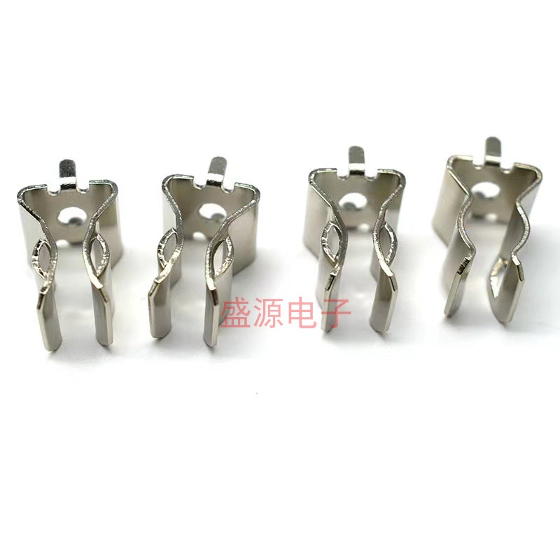 包邮 5*20MM玻璃陶瓷保险丝夹 保险丝座子 6*30MM 保险管用 镀银