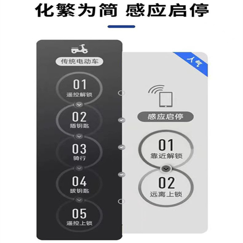 电动车手机控制系统蓝牙感应速度简易改装防盗器防丢通用型智能