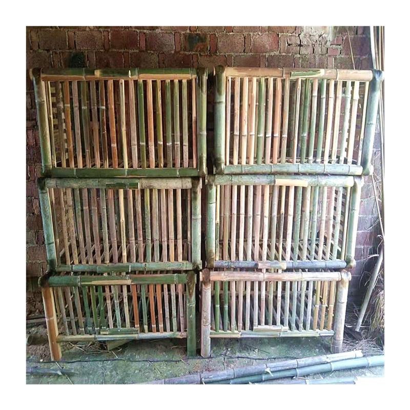鸡笼纯手工竹制品养鸡鸭鸟笼湖南农家纯竹子制作经久耐用竹编笼子图片