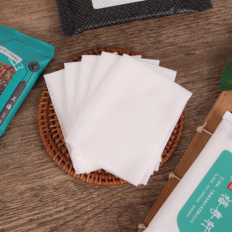 湿巾便携装消毒加厚湿纸巾餐饮定制小包抽取式单片多片5片装湿巾