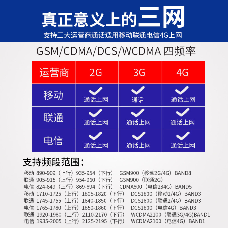 手机讯号增强接收加强器扩大放大器移动联通电信4G三网合一家用