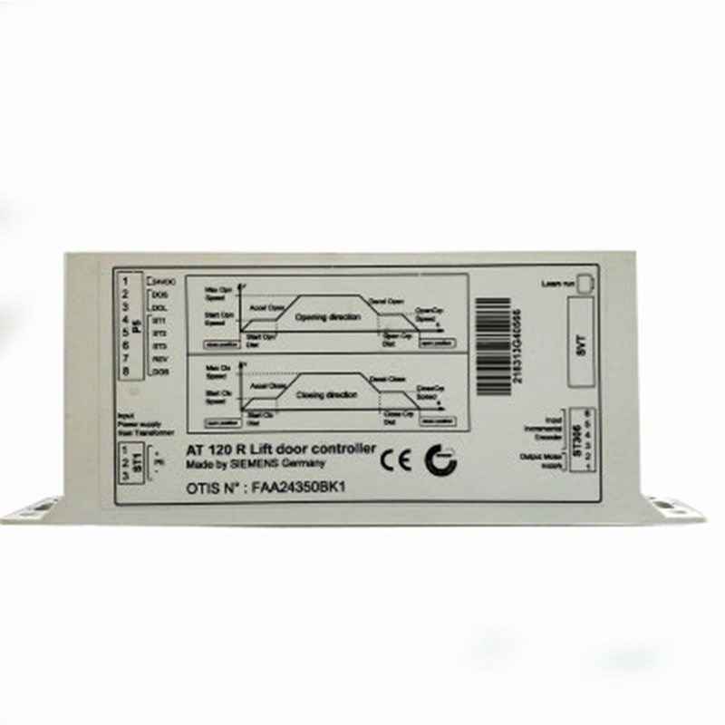 奥的斯OTIS电梯配件AT120门机盒/门机变频器 FAA24350BK1马达全新