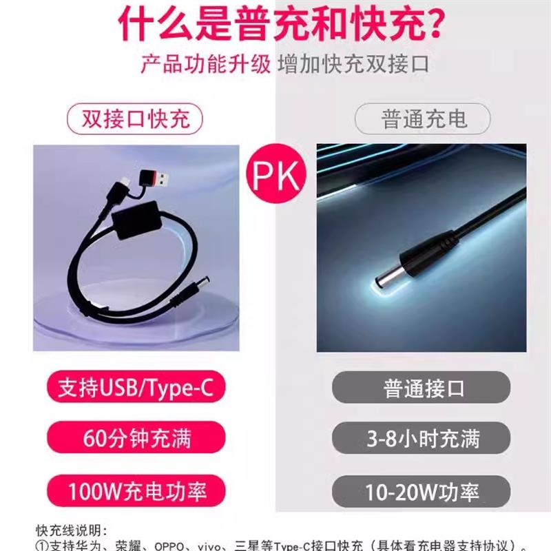 USB充电款无线吹风机学生宿舍专用电吹风便携式不插电冷热风速干