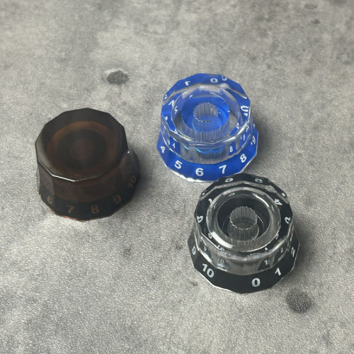 十二边棱形吉他音量钮 音色旋钮帽 EPI电吉他贝司旋钮 LP电位器帽