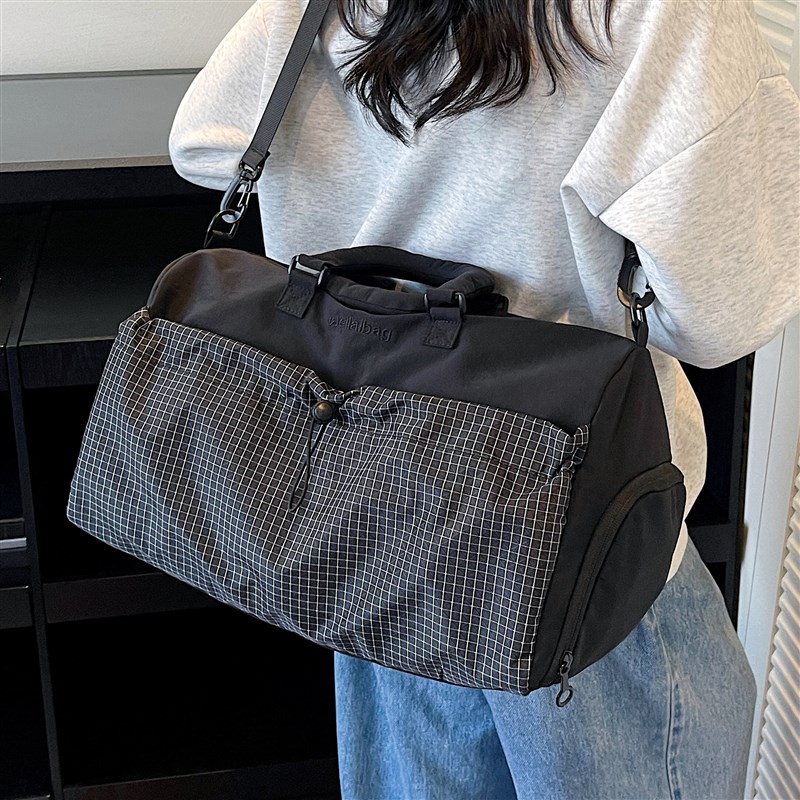 游泳收纳健身泳包干湿分离运动女生轻便短途旅行专用防水行李袋女
