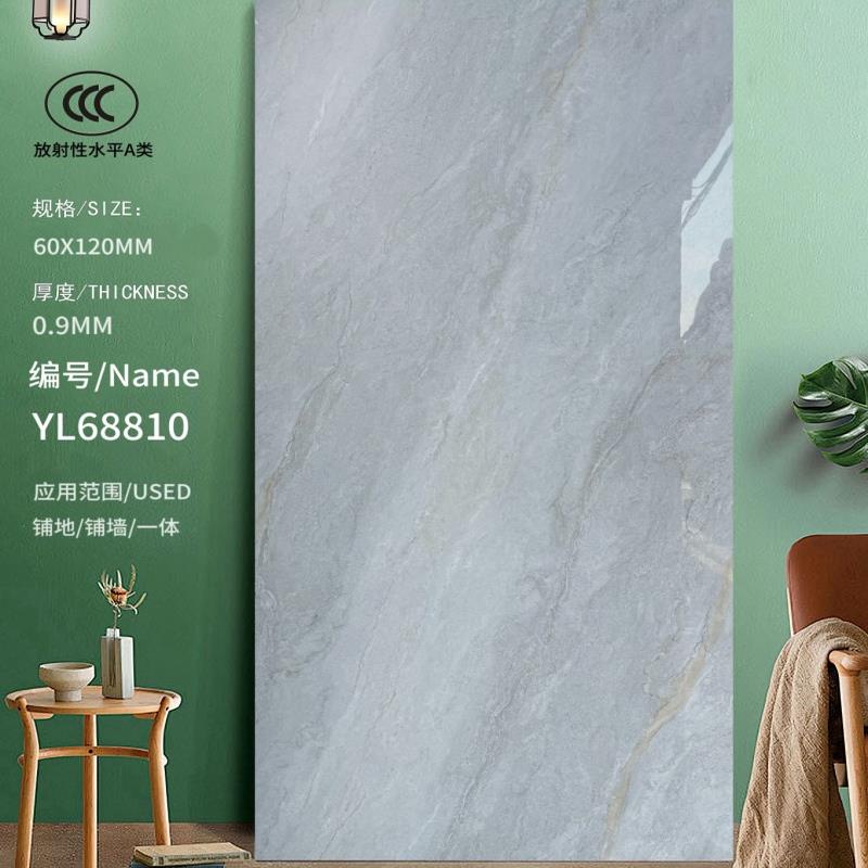 广东产通体瓷砖600x1200客厅厨房阳台化妆室现代简约防滑亮光