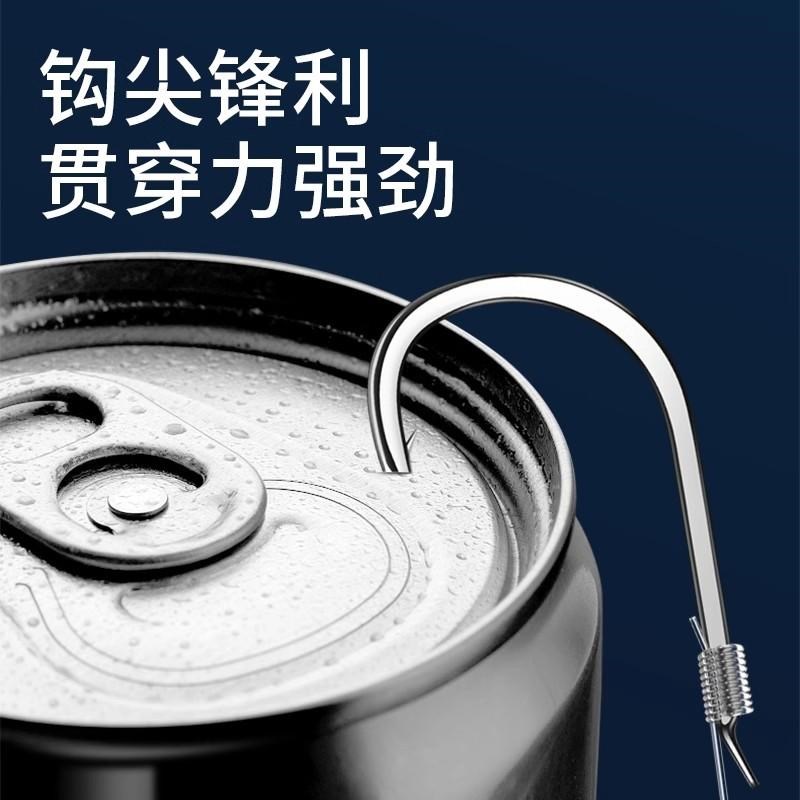 进口伊势尼鱼钩正品官方新关东金袖海夕倒刺绑好套装子线成品双钩